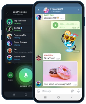 Captura de Telegram en Móvil (Android e iOS)